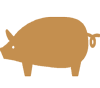 お金を循環させる豚革